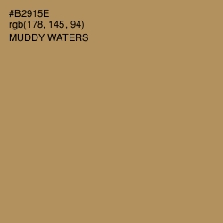 #B2915E - Muddy Waters Color Image